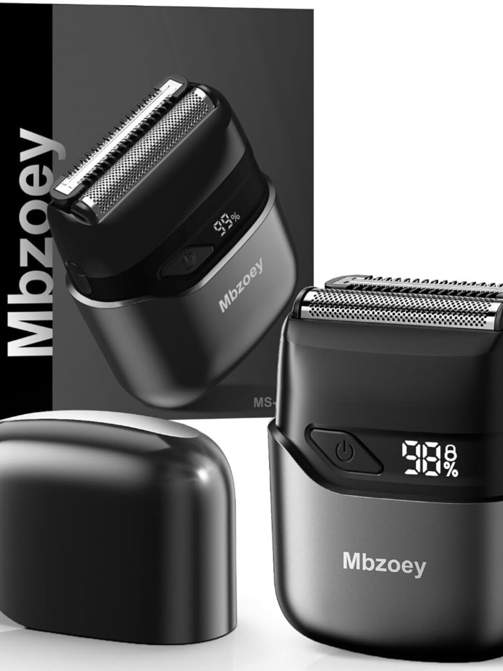 Mbzoey Electric Foil Shavers for Men: Mini Electric Razor for Face